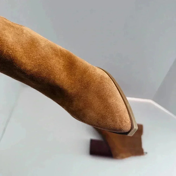 Marc Fisher Western Cowgirl Suede Boho Gadri Ankle boot size 7.5 - Picture 9 of 15